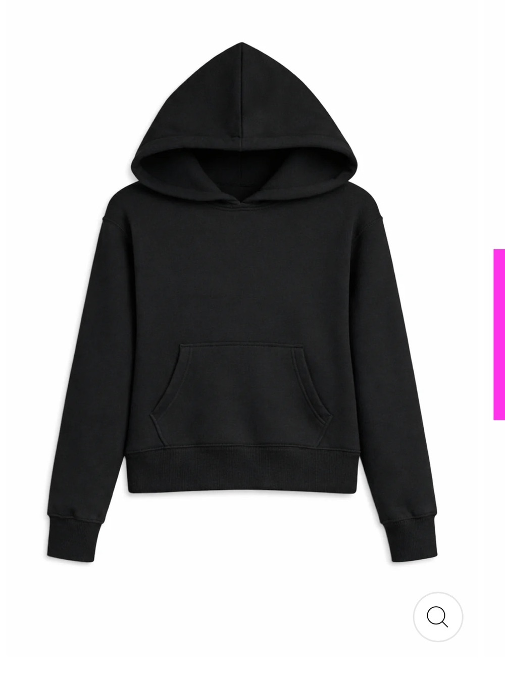KATIE J NYCTWEEN DYLAN OVERSIZED HOODIE - BLACK XL